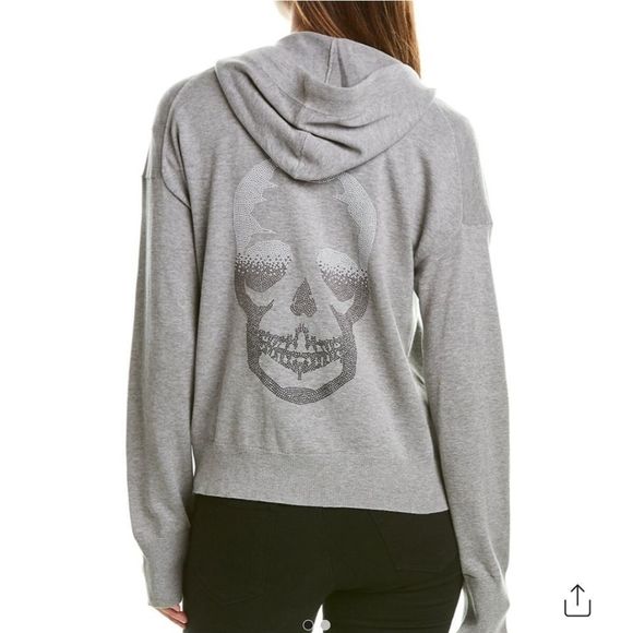 ZADIG & VOLTAIRE Sixtine Skull Degrade Jacket - Picture 1 of 6